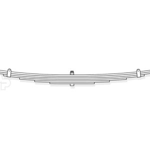 Pickup leaf spring